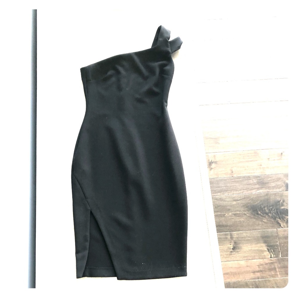 Black evening dress